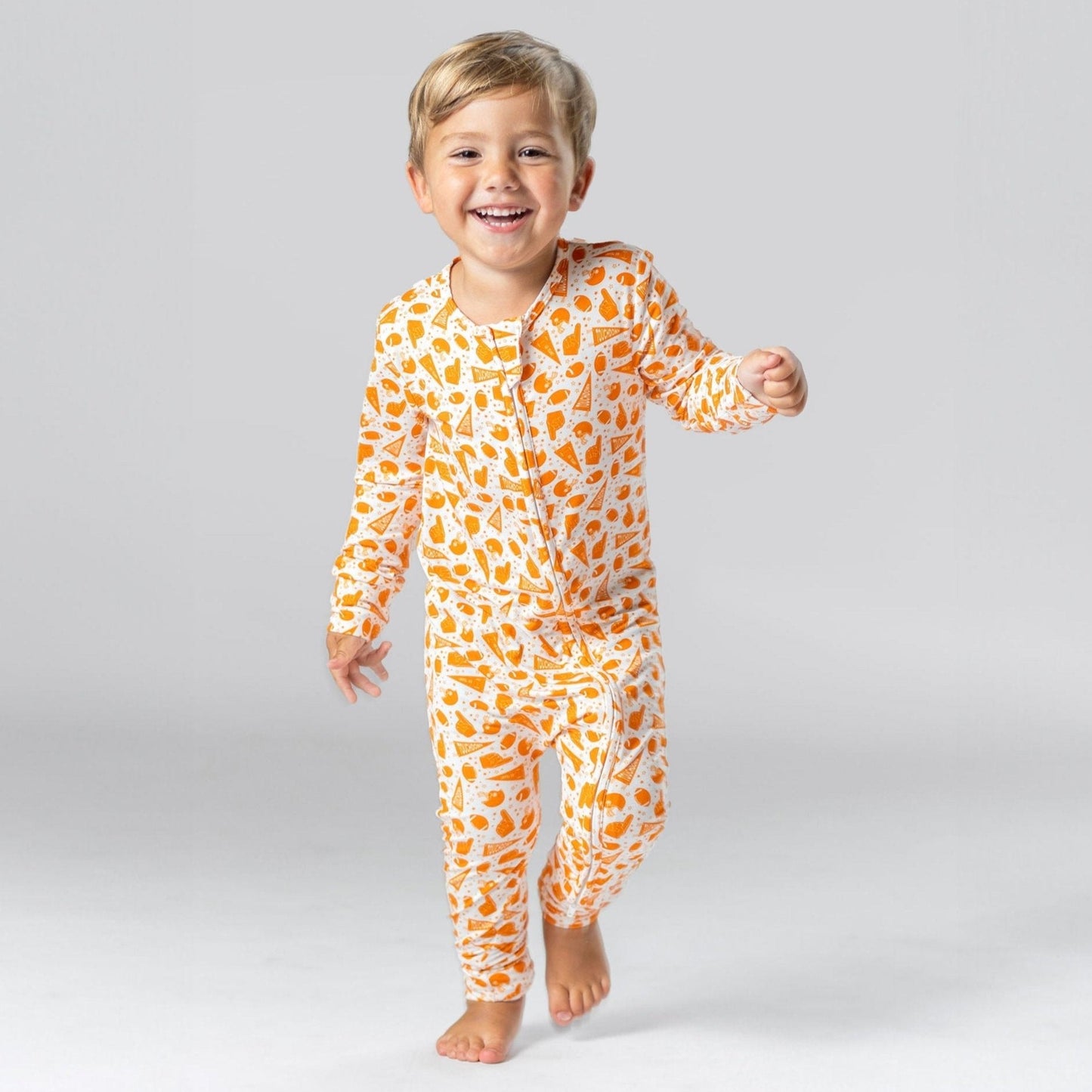 Football Romper Pajama - Little WorldzRomper Pajama