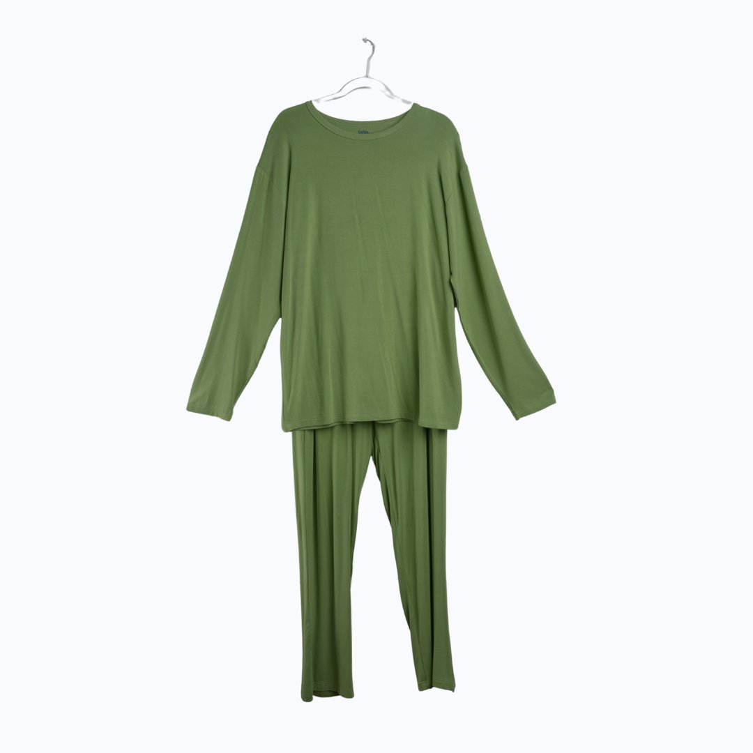 Green Men's PJ Set - Little WorldzTwo Piece Set