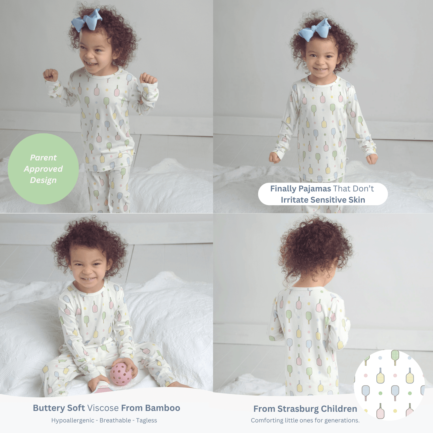 Pickleball Pajama Set - Little Worldz