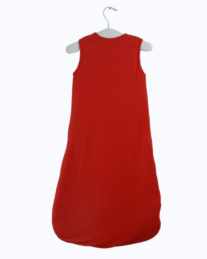 strapless open back dress Bamboo Sleep Sack in Red, Sleep Bag