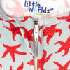 Starfish Zipper Footie PJs - Little WorldzZipper Footie